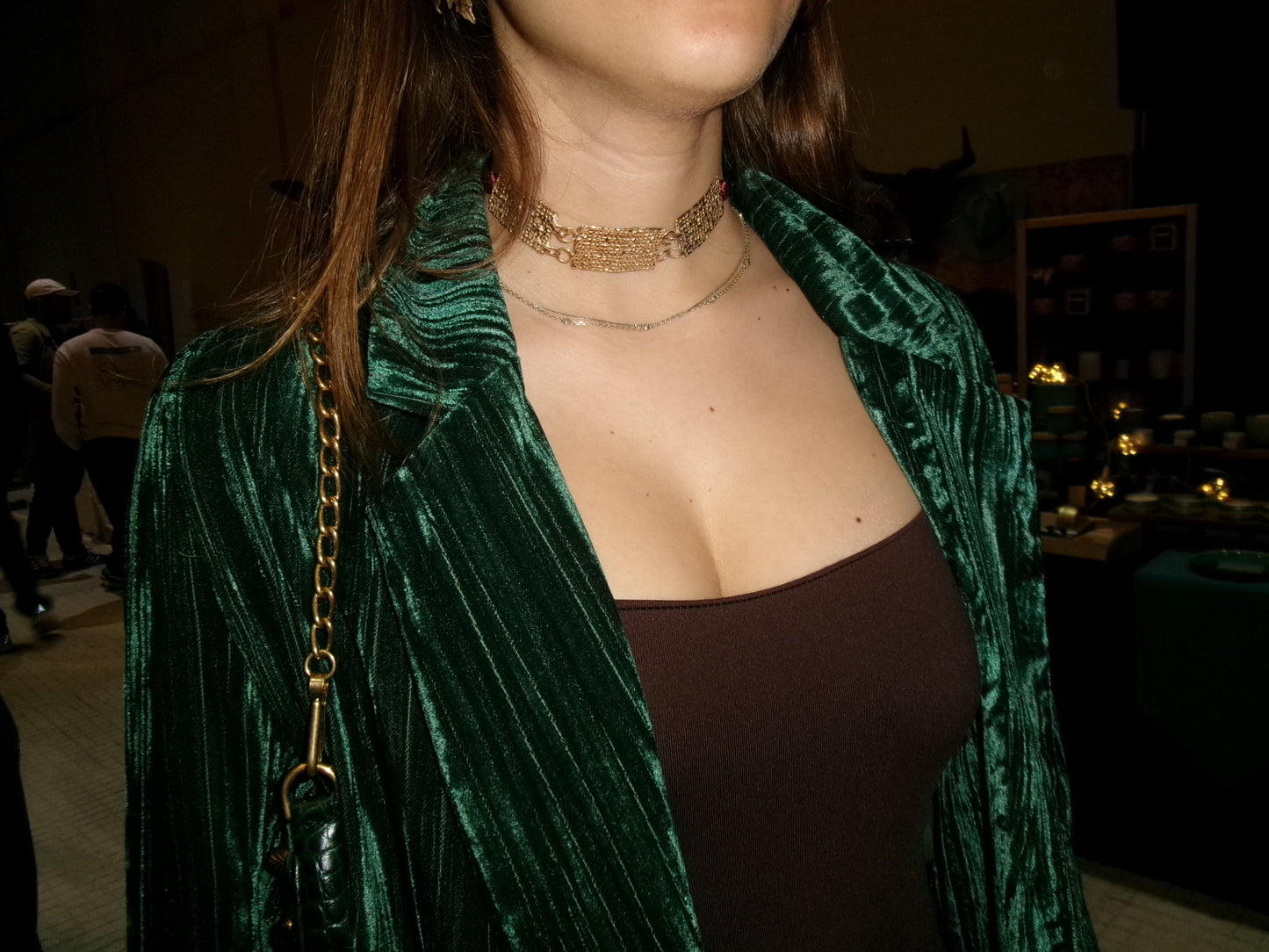 Waffle choker