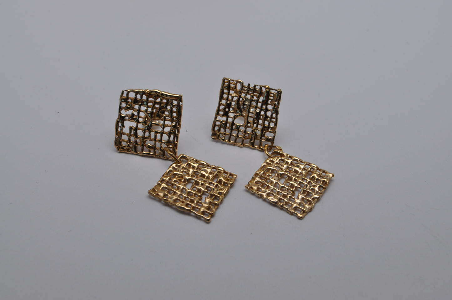 Double dame earrings