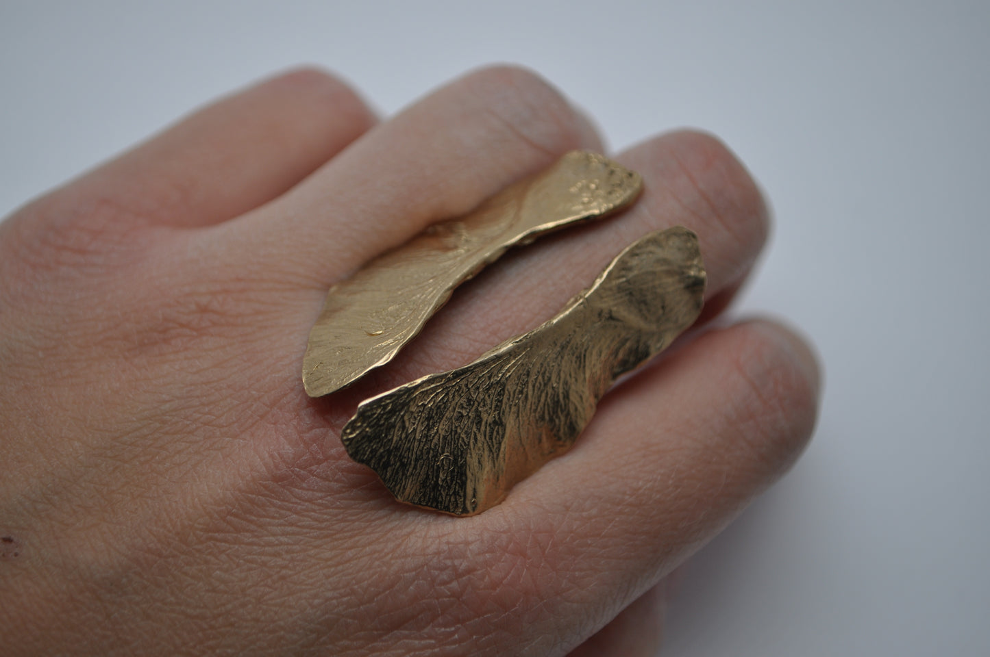 Double wings ring