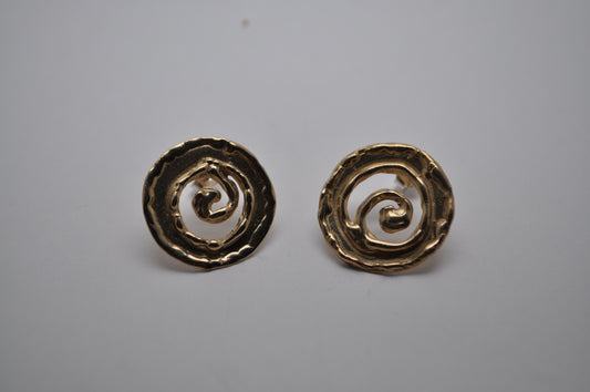 Spiral earrings