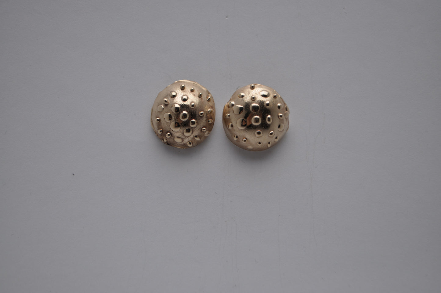 Mini shield earrings