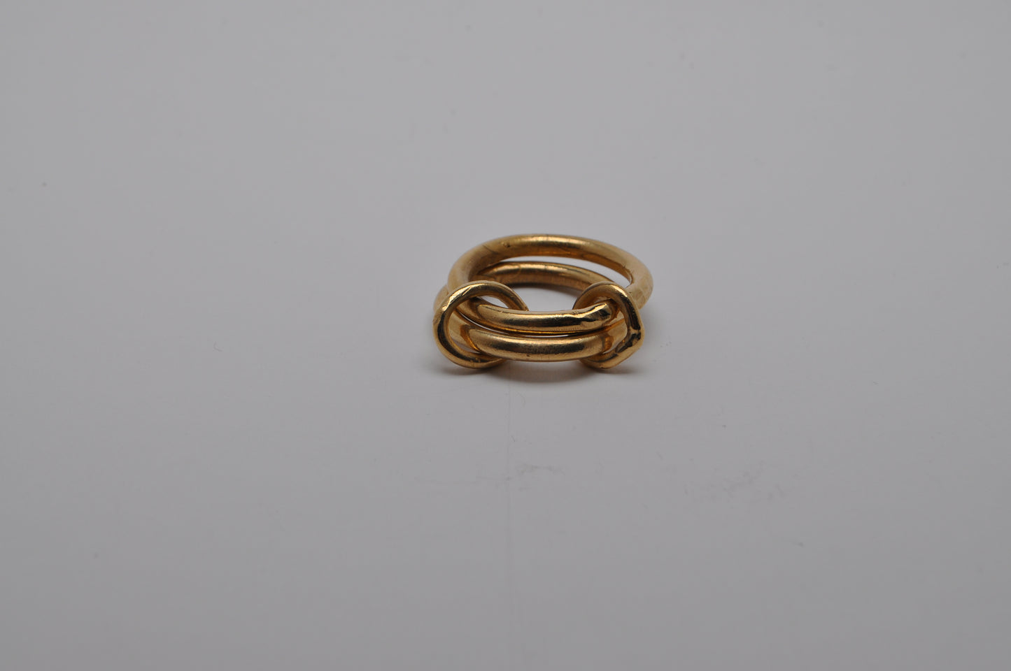 Double chain ring