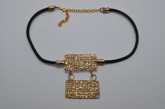 Double waffle choker