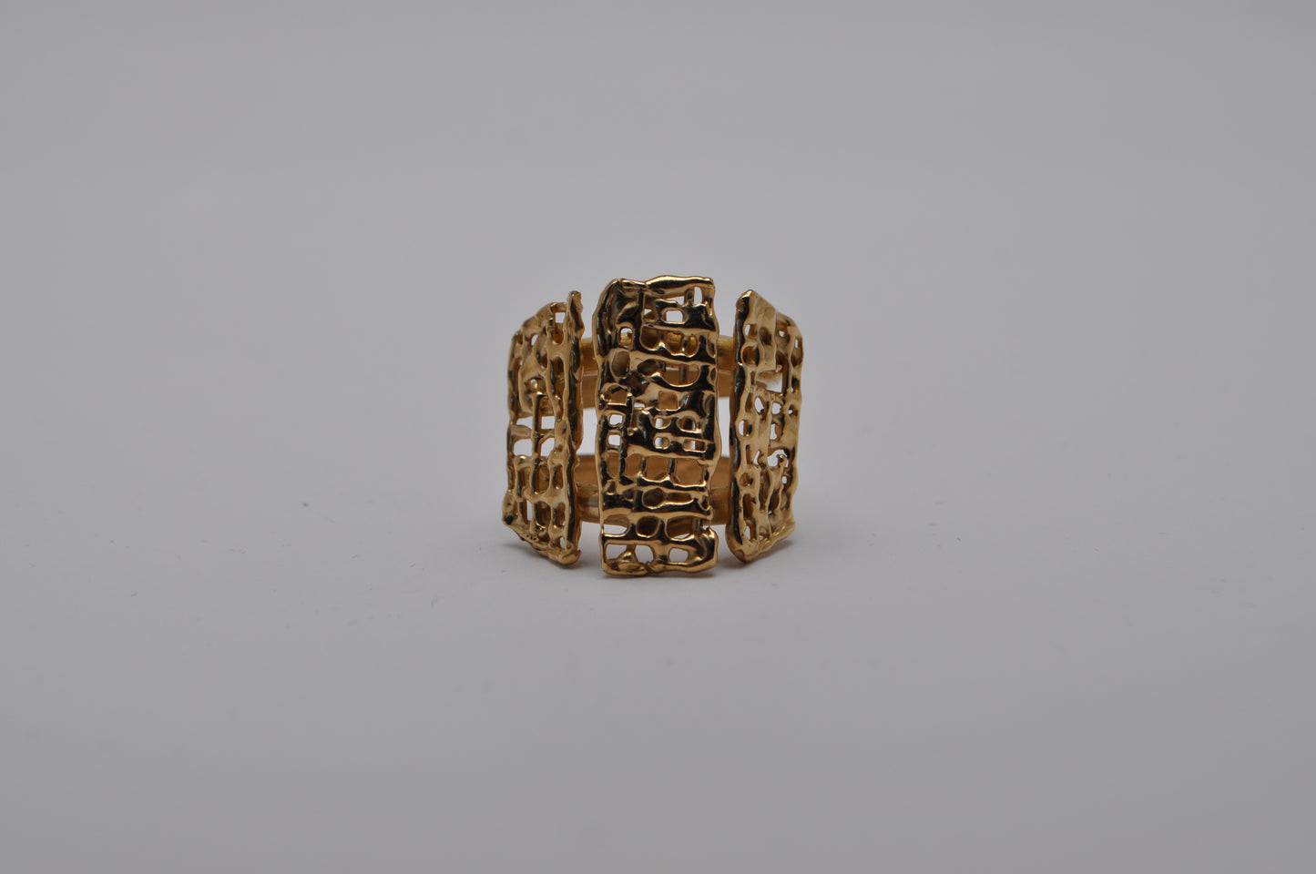 Triple waffle ring