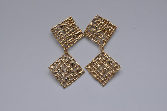 Double dame earrings
