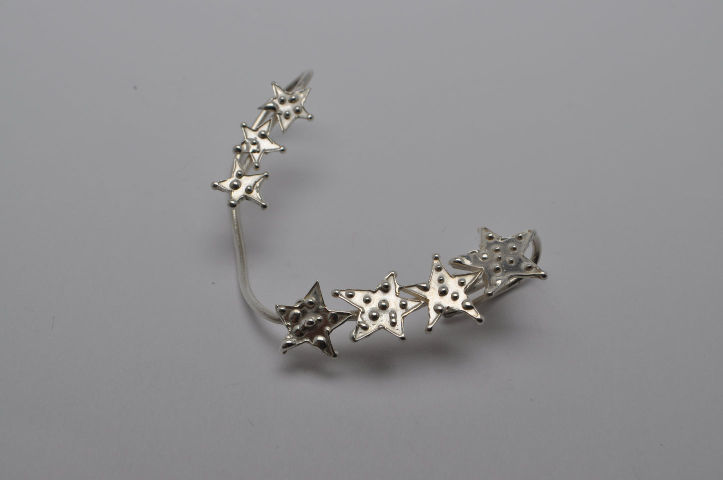 cuff - silver stars