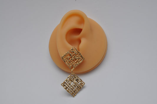 Double dame earrings