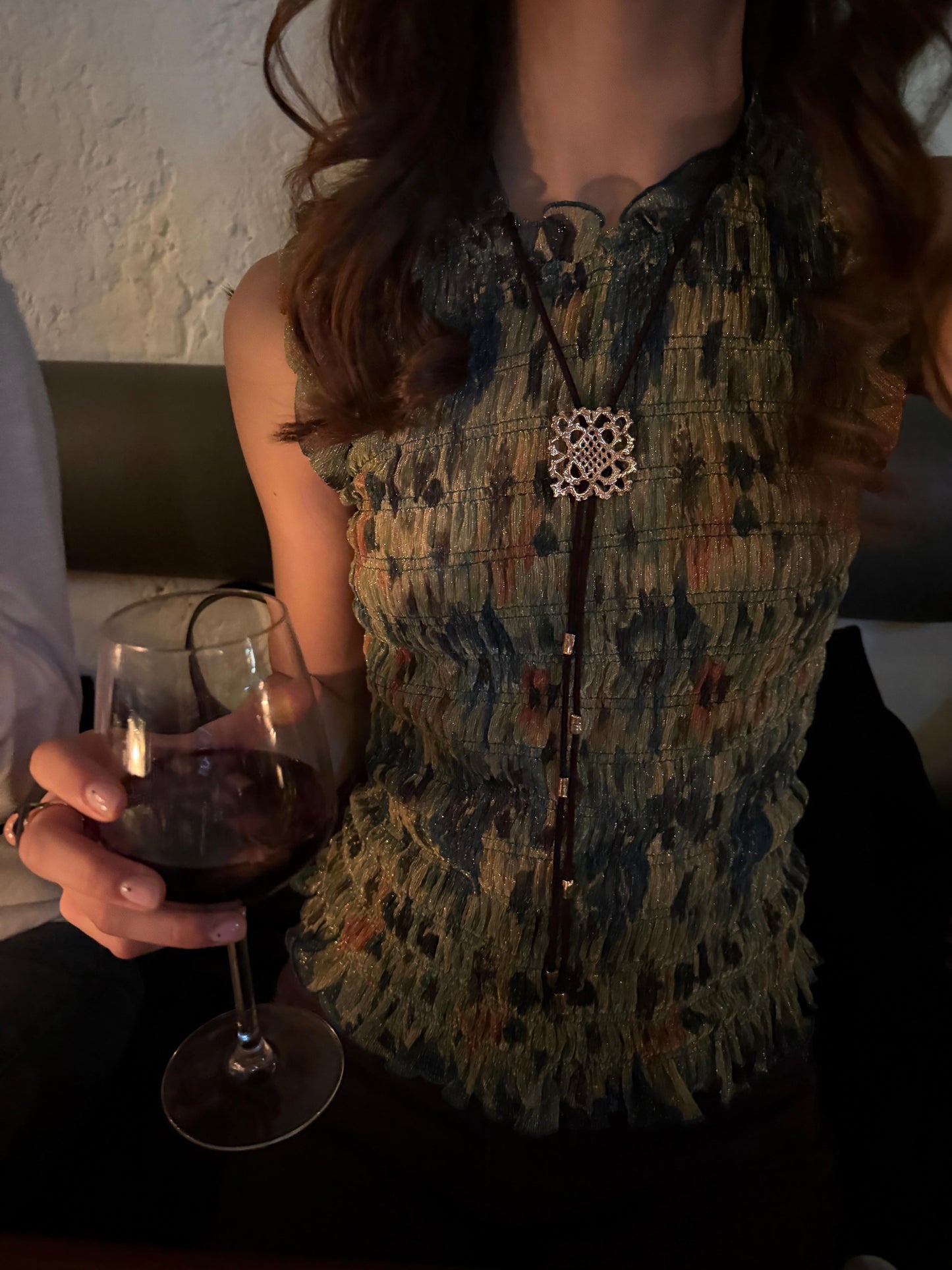 Bolo tie - horizontal Notting Hill