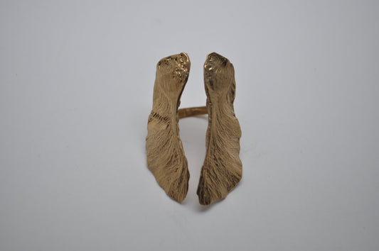 Double wings ring