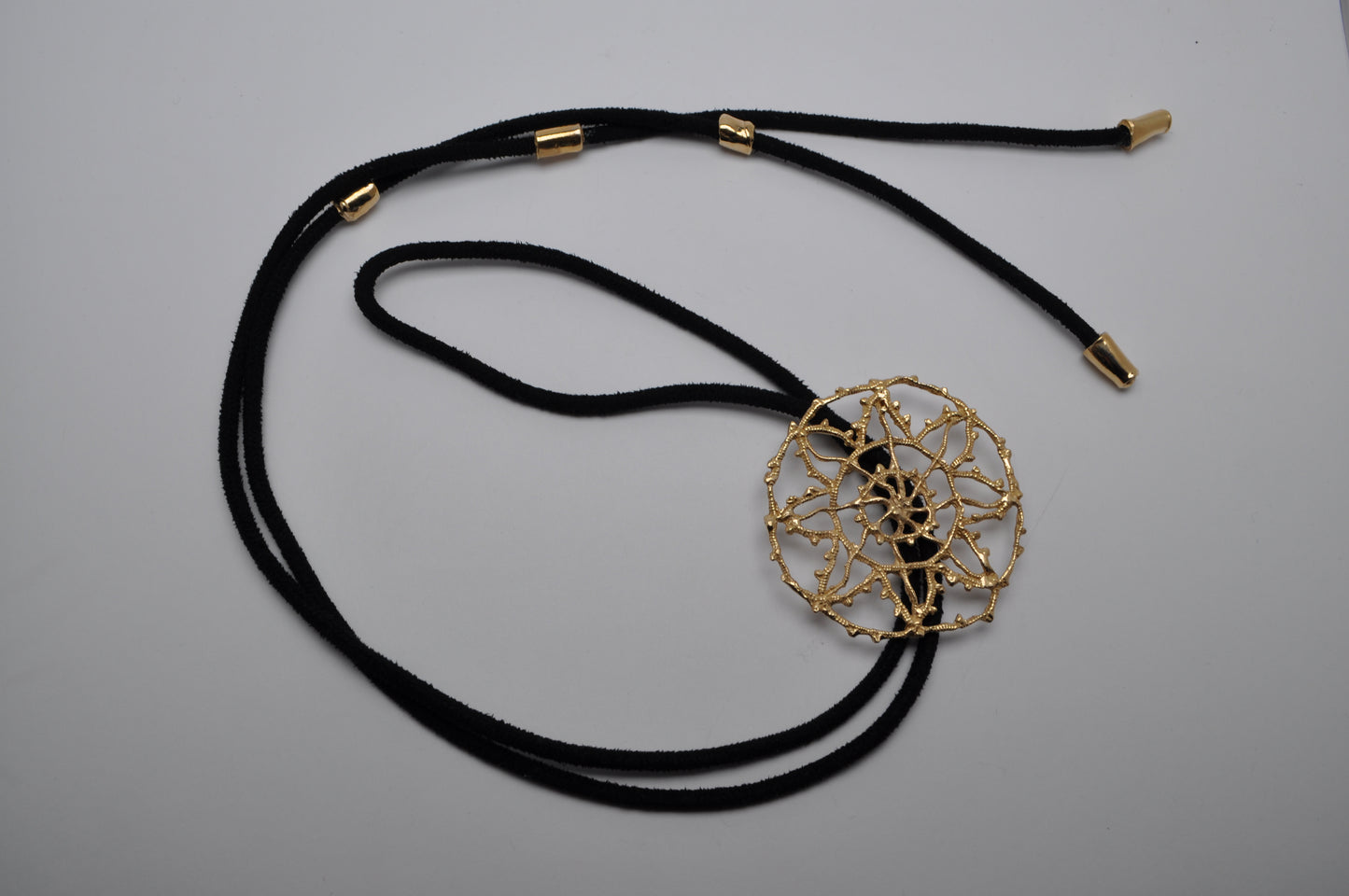 Bolo tie - sunshine