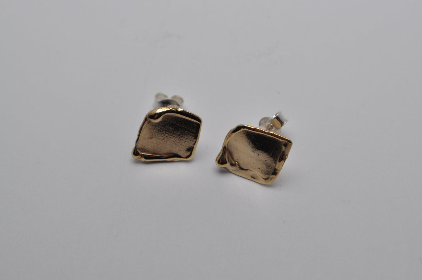 Mini puzzle earrings