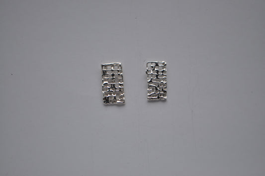 Ultramini waffle earrings