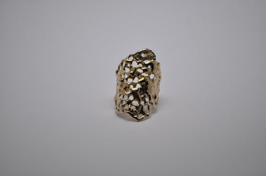 Crochet wrap ring