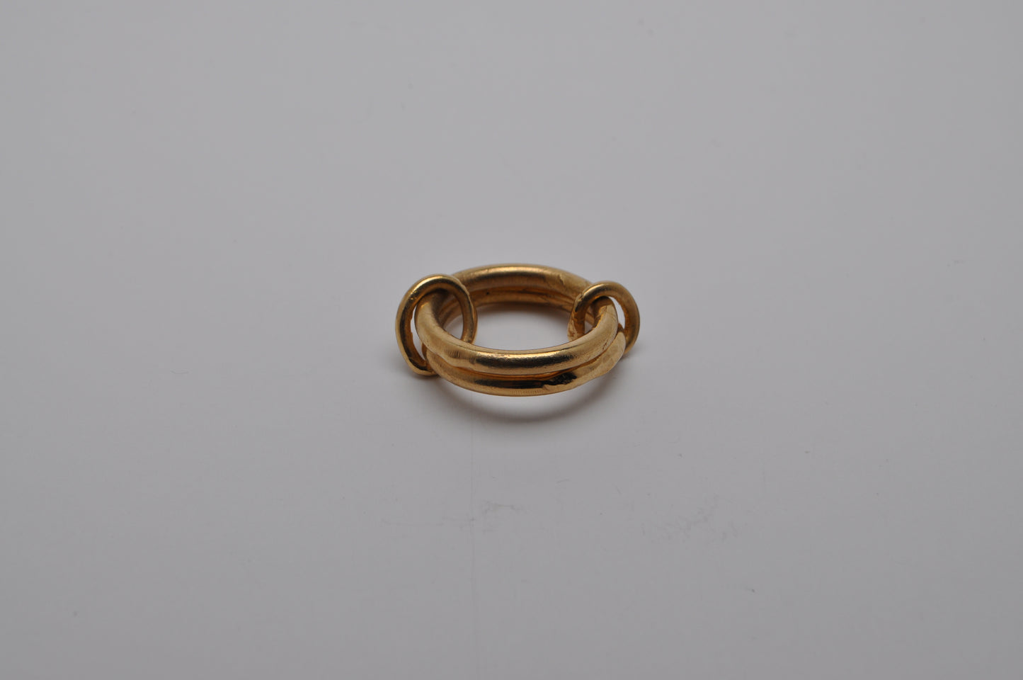 Double chain ring