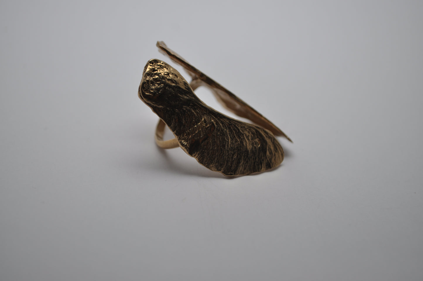 Double wings ring